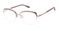 CHARMANT Titanium Perfection CT 29247 Wine Eyeglasses - Color Image
