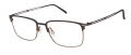 CHARMANT Titanium Perfection CT 29132 Dark Gray Eyeglasses - Color Image