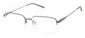 CHARMANT Titanium Perfection CT 29140 Dark Brown Eyeglasses - Color Image