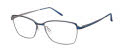 CHARMANT Titanium Perfection CT 29237 Blue Eyeglasses - Color Image