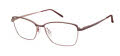 CHARMANT Titanium Perfection CT 29237 Rose Eyeglasses - Color Image