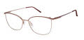 CHARMANT Titanium Perfection CT 29239 Rose Eyeglasses - Color Image