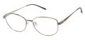 CHARMANT Titanium Perfection CT 29244 Light Brown Eyeglasses - Color Image