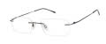 CHARMANT Titanium Perfection CT 8333EN Gray Eyeglasses - Color Image