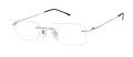 CHARMANT Titanium Perfection CT 8333EN White Eyeglasses - Color Image