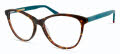 Christian Siriano TIA Tortoise Blue (TTBLU) Eyeglasses - Color Image