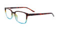 Cargo C5050 Crystal Blue & Dark Demi Amber (050) Eyeglasses - Color Image