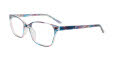 Cargo C5061 Crystal Striped Blue & Pink (50) Eyeglasses - Color Image