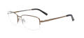 Cargo C5500 Satin Light Brown (010) Eyeglasses - Color Image