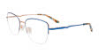 Cargo C5511 Blue & Rose Gold (050) Eyeglasses - Color Image