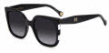 Carolina Herrera HER-0128/S Black White (80S) Sunglasses - Color Image
