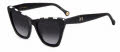Carolina Herrera HER-0129/S Black White (80S) Sunglasses - Color Image