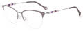 Carolina Herrera CH-0038 Palladium Lilac (0KTS) Eyeglasses - Color Image