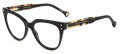 Carolina Herrera HER-0224 Black White Havana (TCB) Eyeglasses - Color Image