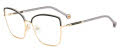 Carolina Herrera HER-0234 Black Gold Glitter (AE2) Eyeglasses - Color Image