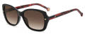 Carolina Herrera HER-0176/G/S Black Red (OIT/HA) Sunglasses - Color Image