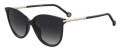 Carolina Herrera HER-0189/G/S Black Gold (2M2/9O) Sunglasses - Color Image