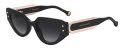 Carolina Herrera HER-0221/G/S Black Pink (3H2/9O) Sunglasses - Color Image