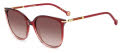 Carolina Herrera HER-0229/S Shaded Red (2OO/HA) Sunglasses - Color Image