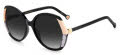 Carolina Herrera CH-0051/S Black Nude (0KDX/9O) Sunglasses - Color Image