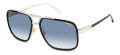 Carrera CA 1071-S Black White/Blue Grad (1370B2) Sunglasses - Color Image