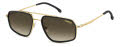 Carrera CA  338-S Black/ Brown  Grad (1100D4) Sunglasses - Color Image