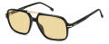 Carrera CARRERA 350/S Black/Yellow (1100Y1) Sunglasses - Color Image