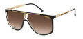 Carrera Carrera 1056/S Black Gold / Brown Gradient (2M2) Sunglasses - Color Image