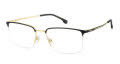 Carrera CARRERA 8909 Matte Black Gold (I46) Eyeglasses - Color Image