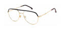Carrera Carrera 311 Gold Stiped Black (W97) Eyeglasses - Color Image