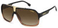 Carrera CA1014/S Black Brown (0R60/HA) Sunglasses - Color Image