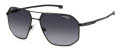Carrera CARDUC 037/S Black / Dark Grey (0807/9O) Sunglasses - Color Image