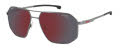 Carrera CARDUC 037/S Matte Dark Ruthenium / Red Mirror (0R80/H4) Sunglasses - Color Image
