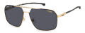 Carrera CARDUC 038/S Gold Black / Grey Antireflex (0RHL/2K) Sunglasses - Color Image