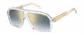 Carrera Carrera 1053/S Crystal / Blue Shaded Gold (0900/1V) Sunglasses - Color Image