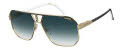 Carrera Carrera 1062/S Black Gold / Dark Blue Shaded (02M2/08) Sunglasses - Color Image