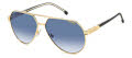 Carrera Carrera 1067/S Gold / Dark Blue Shaded (0J5G/08) Sunglasses - Color Image