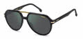 Carrera Carrera 315/S Black / Green Grey High Contrast (0807/Q3) Sunglasses - Color Image