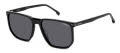 Carrera Carrera 329/S Black Grey / Grey Polarized (008A/M9) Sunglasses - Color Image