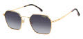 Carrera Carrera 334/S Gold / Dark Grey (0J5G/9O) Sunglasses - Color Image