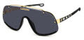 Carrera Flaglab 16 Black Gold / Grey Antiflex (02M2/2K) Sunglasses - Color Image