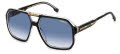 Carrera Victory C 01/S Black Crystal / Dark Blue Shaded (0EI7/08) Sunglasses - Color Image