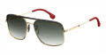 Carrera CA152/S Gold Black / gray green (0RHL/9K) Sunglasses - Color Image