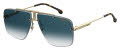 Carrera CA1016/S Yellow Gold / Blue Gradient (0001/08) Sunglasses - Color Image
