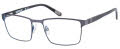 Caterpillar CTO-3004 Matte Black/Blue (004) Eyeglasses - Color Image