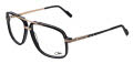 Cazal 6027 001 Black-Gold Eyeglasses - Color Image