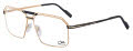 Cazal 7096 Black Gold (001) Eyeglasses - Color Image