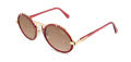 Cazal 644 Red-Gold (010) Sunglasses - Color Image