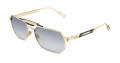 Cazal 757/3 Gold-Black (001) Sunglasses - Color Image