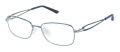 CHARMANT Titanium Perfection CT 29205 Blue (BL) Eyeglasses - Color Image